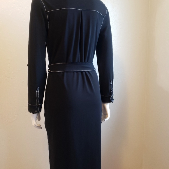 CHICO'S BLACK BUTTON-DOWN DRESS - Picture 8 of 9